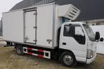 98HP Freezer Box Truck 5t Left Hand Drive Isuzu Engine
