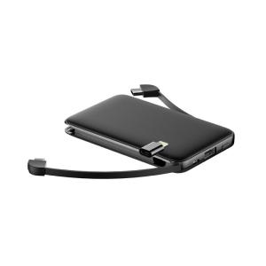 China Polymer Battery 111g 13.1mm Wired Power Bank wholesale