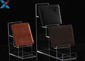 China Mobile Phone / Wallet Acrylic Display Stands Multilayer Display Rack Eco - Friendly wholesale