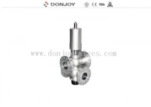China DN40 Sanitary Mixproof Valve With Pneumatic Actuator on sale