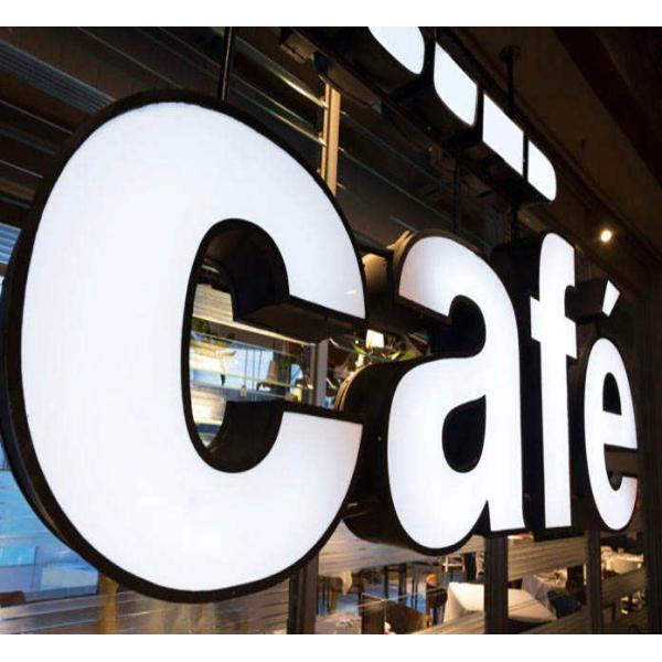 Custom Outdoor Waterproof Advertising Led Letters Signs 3D Lighting Acrylic Letters Signage