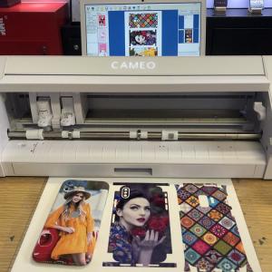 China DAQIN Mobile Skin Cutter Software For Custom Vinyl Sticker And Protector Making Business on sale
