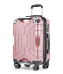Sturdy ABS PC Lightweight Hard Travel Luggage Trolley Mechanical Style