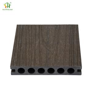 China Anti Corrosion Outdoor WPC Flooring Custom 22x150mm For Poolside Garden Landscaping wholesale