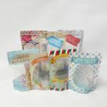 Food Grade Plastic Gift Packaging Bags Custom Printed Stand Up Zipper Pouch