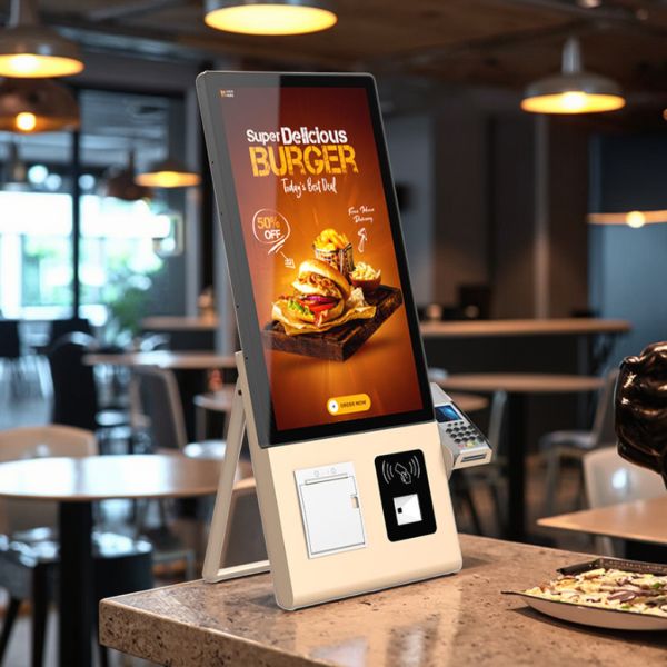 21.5Inches Screensize Check In Kiosk with Billnote Validate And Accept and Custom Customer's Logo for Hotel Terminal Kiosk
