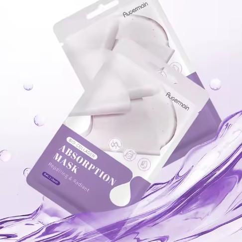 Custom Skincare Hydrogel Collagen Night Mask Repairing Peel Off Face Mask Beauty