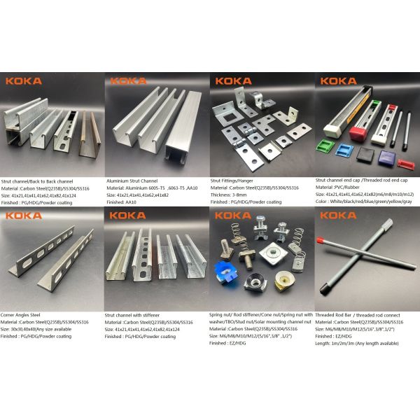 Electrical Zinc Perforated All Length Available Angle Strut Channel