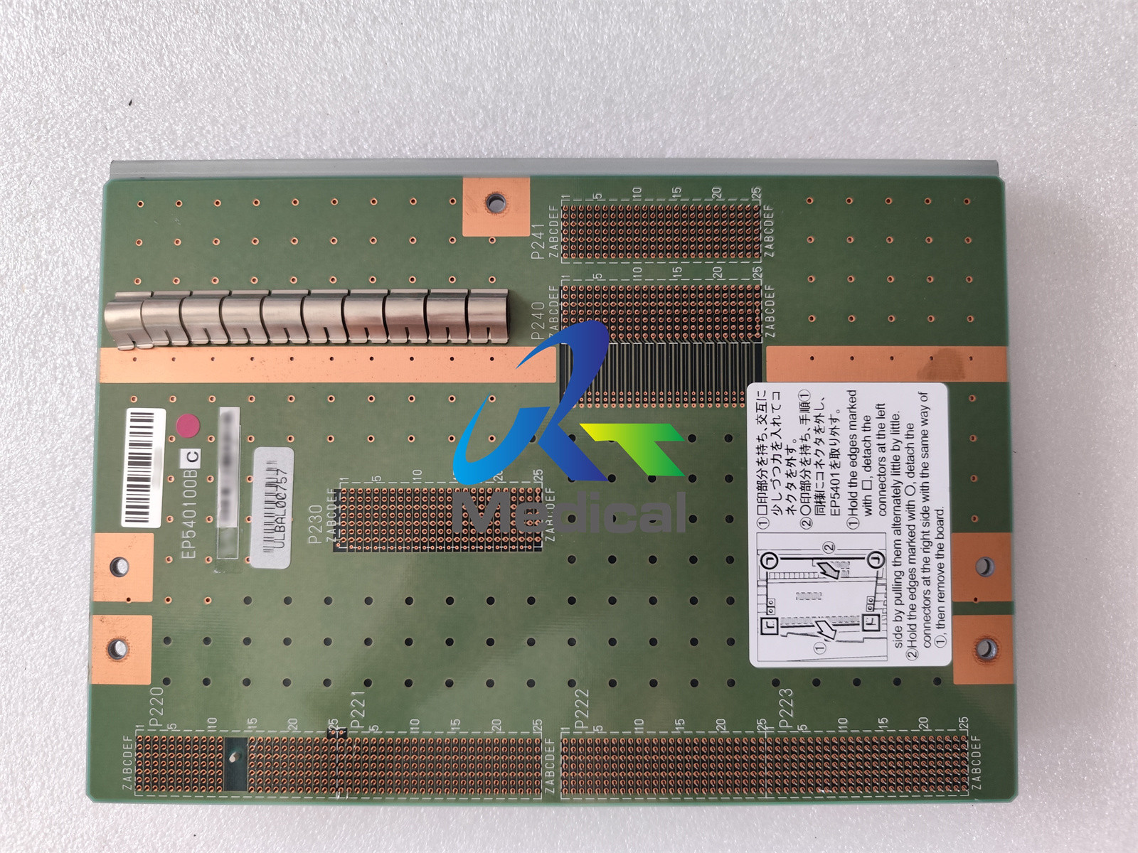 Aloka Alpha7 Connector Board Assy EP540100BC Ultrasound Part
