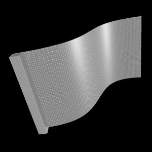 China DC5V RGB Flexible Transparent LED Film Indoor Lighting Ultra Thin LED Screen P10 wholesale