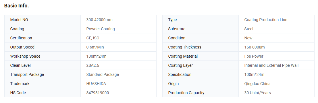 Fbe Coating Internal And External Protection For Steel Pipes Shot Blasting Anti Corrosion