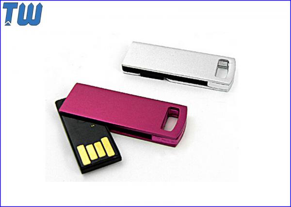 Quality Mini Slim Swivel Blade Type Usb Pendrive Flashdrive Colorful Key Loop for sale