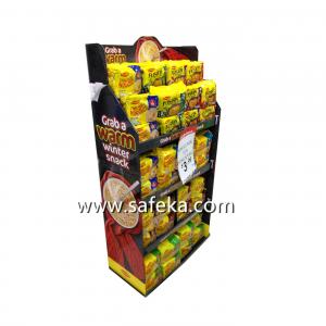 China Snacks POP Cardboard Display Stand in Store wholesale