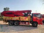 SANY SYM5290THBES 430C-10 Used Truck Mounted Concrete Boom Pump Truck 43Meters