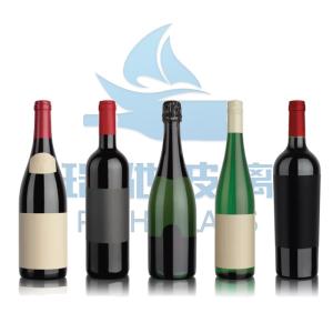 China Most Popular Style 500ml 750ml Empty Liquor Wine Glass Bottles with Hot Stamping wholesale