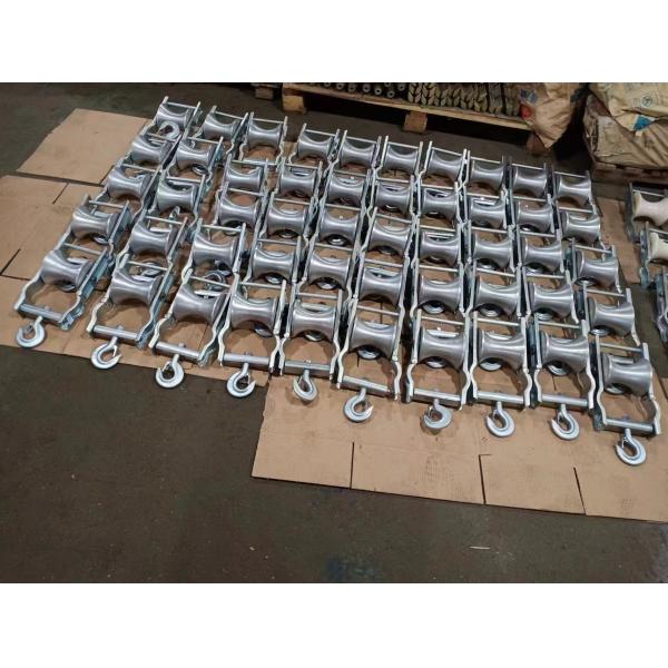 Heavy Duty Cable Pulling Roller with 120x58mm Wheel Size and High Load Capacity for Durable Construction