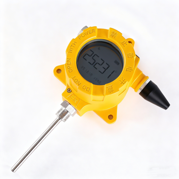 Industrial Wireless Temperature Sensor Lora Lorawan Upgrade IP68 Explosion Proof Stainless Steel Probe Temperature Meter With Multi Accuracy Option
