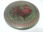 CYMK Printing Promotional Tin Cans , 0.22mm Gas Stove Burner Cover ,Metal Lid