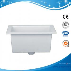 China SHP7W-Lab PP Mid Size Sink,300*150,PP SINK,CUP SINK,LAB SINK,WHITE SINK wholesale