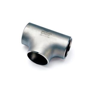 China Tube Fittings Stainless Steel B16.9 Butt Weld Ends Tee wholesale