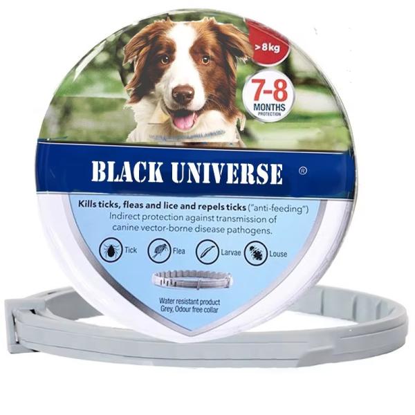 Silicone Pet Collars Solid Anti Flea And Tick Collar For Dogs And Cats