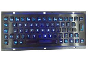 China 10 Mounting Holes Illuminated Keyboard , Industry Wireless Light Up Keyboard wholesale