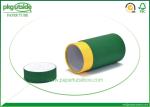 Round handmade Custom Paper Tubes Packaging 100% Recycled Food grade Damp -