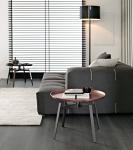 Replica Husk Small Side Table Metallic Paint Living Room Furniture SGS