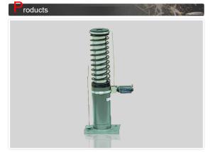 China Lift Oil Buffer With Spring Elevator Safety Parts 275 Mm Plunger Stroke wholesale