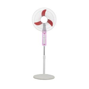 China 12 Volt DC Solar Refrigeration Electric Fan 16 Inch With Timer And Adapter wholesale