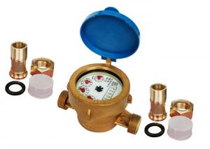 China Wet-Dial Single Jet Water Meter , ISO 4064 Class B Home Water Meter LXSC on sale