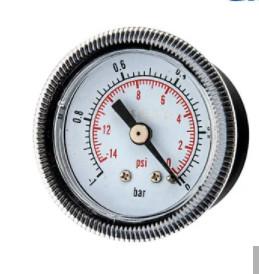China 3.94&quot; 100mm U Clamp Pressure Gauge Vacuum Manometer Meter wholesale