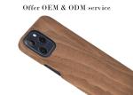Wear Resistant Super Thin Wood Phone Case For iPhone 12 Pro Max