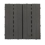 Customized Wood Deck Tiles Impact Resistant Outdoor Interlocking Wood Tiles