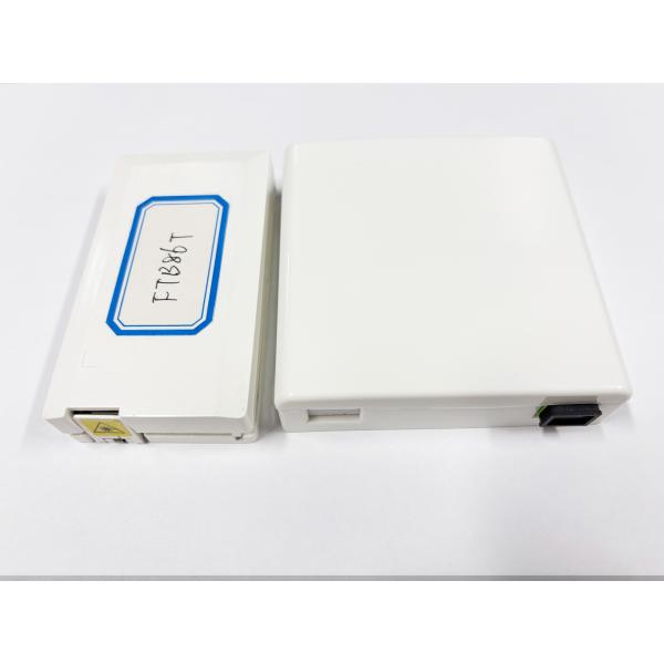 SC Simplex LC Duplex Fiber Optic Termination Box ABS Fiber Wall Socket 1cores