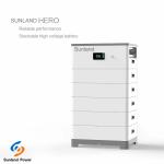 153.6V 409.6V Solar Energy Storage System 7.68KWH 20.48KWH For Home