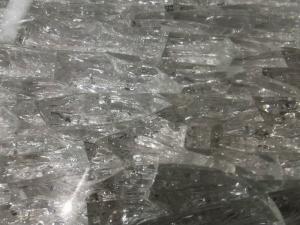 China Facade Tough Crackle 4x8 20mm Ice Glass Block Bricks wholesale