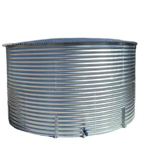 China Corrugated Metal Water Tanks Assemble By Steel Plates 10 Meters In Diameter wholesale