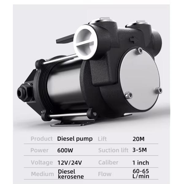 Oil Pump High Flow Electric Self-Priming Diesel Transfer Pump With CE Approval