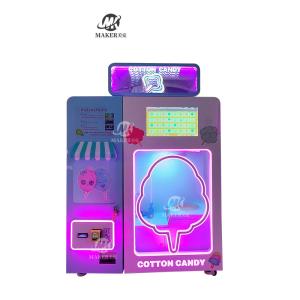 China New Design Commerical High Profit Outdoor Intelligent Marshmallow Fully Automatic Cotton Candy Maker Automatic Machine wholesale