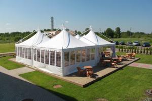 China 3 Metres to 6 Metres Outdoor Canopy Gazebo Tents With Water Proof And Anti UV For Luxurious Hotels wholesale