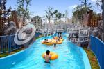Outdoor Holiday Resorts Water Park Lazy River , Waterpark Equipment for Theme