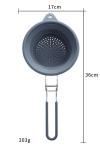 BPA Free Silicone Collapsible Colander With Handle New Kitchen Essentials