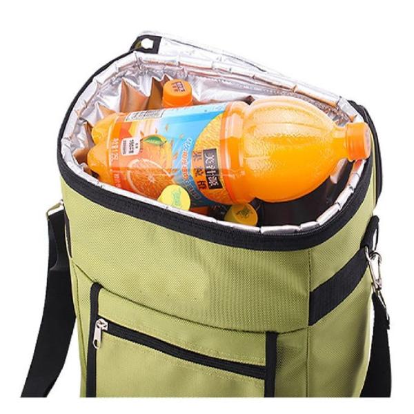 Outdoor Large Lightweight Insulated Cooler Bags Waterproof Material Custom