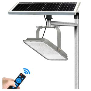 China SMD High Brightness Solar Flood Light 200W Remote Control Garden Led Floodlight wholesale