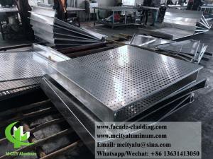 China Aluminum facade supplier in China metal sheet aluminum cladding facade factory 3003 material on sale
