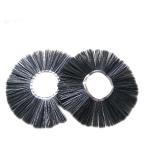 Non Ionic Sweeper Broom Brushes , Nylon Bristle Brush Red / Black Color