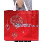 Chinese suppliers custom printed shopping portable hand non woven bag with print