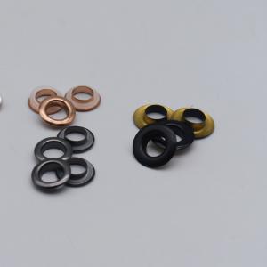 China Shiny Metal Finish Garment Buttons Eyelet Spray Painted Metal Grommets wholesale