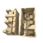 SGS Bagasse Paper Tray Packaging Eco Friendly OEM Acceptable